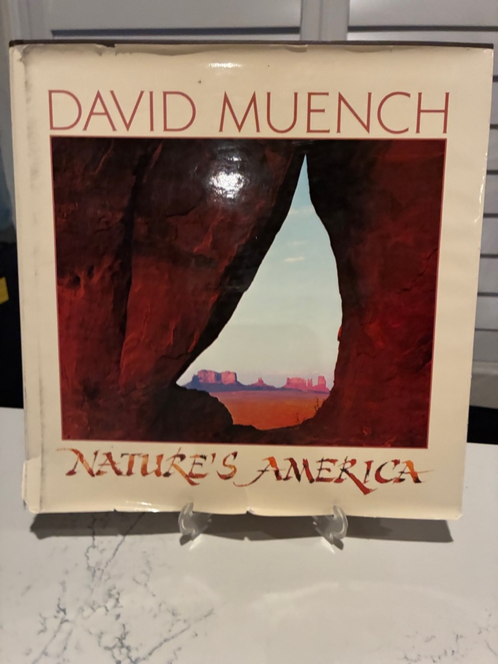 Nature's America  Book - Cream Cover with Red Artwork